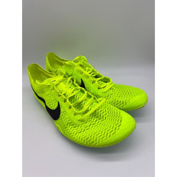 Nike Zoom Mamba V Track Spikes Shoes Volt Green DR9945-700 Men's Size 12 NEW - Picture 6 of 12
